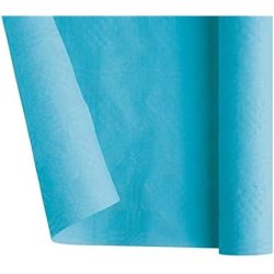 Double Roll Tablecloth in Turquoise Paper