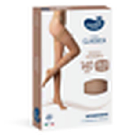 Sauber Pharma Classic Line Hold-Up Stockings 140 DEN Color Neutral Beige