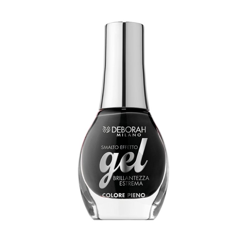 Deborah Milano Gel Effect vernis à ongles 8,5 ml Noir Gloss