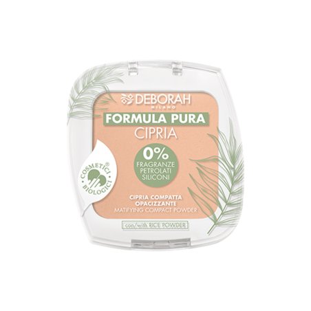 Deborah Milano Formula Pura Organic poudre de visage 10 ml 3 Apricot