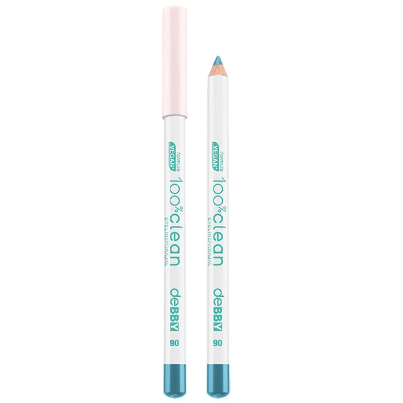 deBBY 100%clean eye pencil Kohl 6 blue jeans