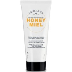 Perlier Honey Protective Hand Cream with Nourishing Barrier 100ml 3.3 Fl Oz - Italian Import