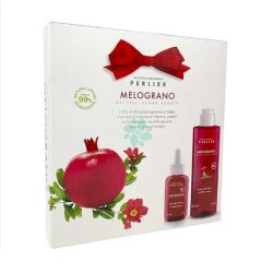 Perlier Pomegranate Gift Set With Micellar Water 200 Milliliters And Oil 50 Milliliters