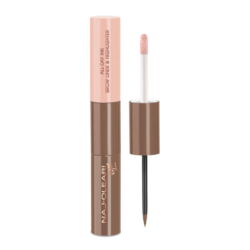 Naj-Oleari All-day Ink Brow Liner & Highlighter 01 blonde 2.8ml 3.1ml