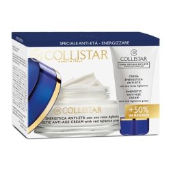 Collistar Anti-Aging Set Energy Cream With Red Grapes Aglianico - 50 Ml And 25 Ml