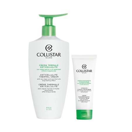 Collistar Intensive Anticellulite Firming Routine: Anticellulite Thermal Cream 400 ml Intensive Firming Cream Plus 75
