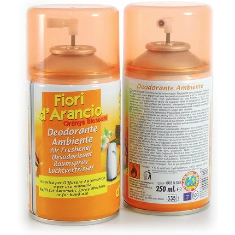 Fresh Aroma Room Fragrance In Spray Bottle, Orange, 250 Ml