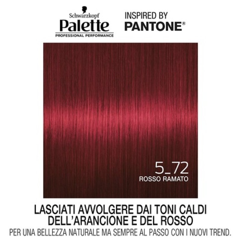 Schwarzkopf Palette Pantone Red 5-72 Hair Dye