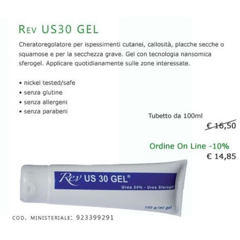 Rev US30 Gel 100ml