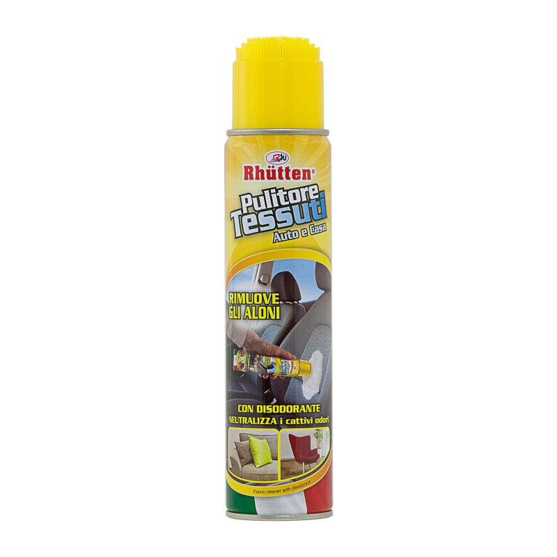 Rhütten Pulitore Tessuti C/Spazzola 400ml Spray Liquide