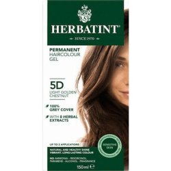 Herbatint Permanent Haircolor Gel 5d Light Brown Gold - 150ml