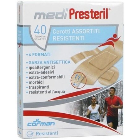 Corman Medipresteril Assorted Resistant Plasters