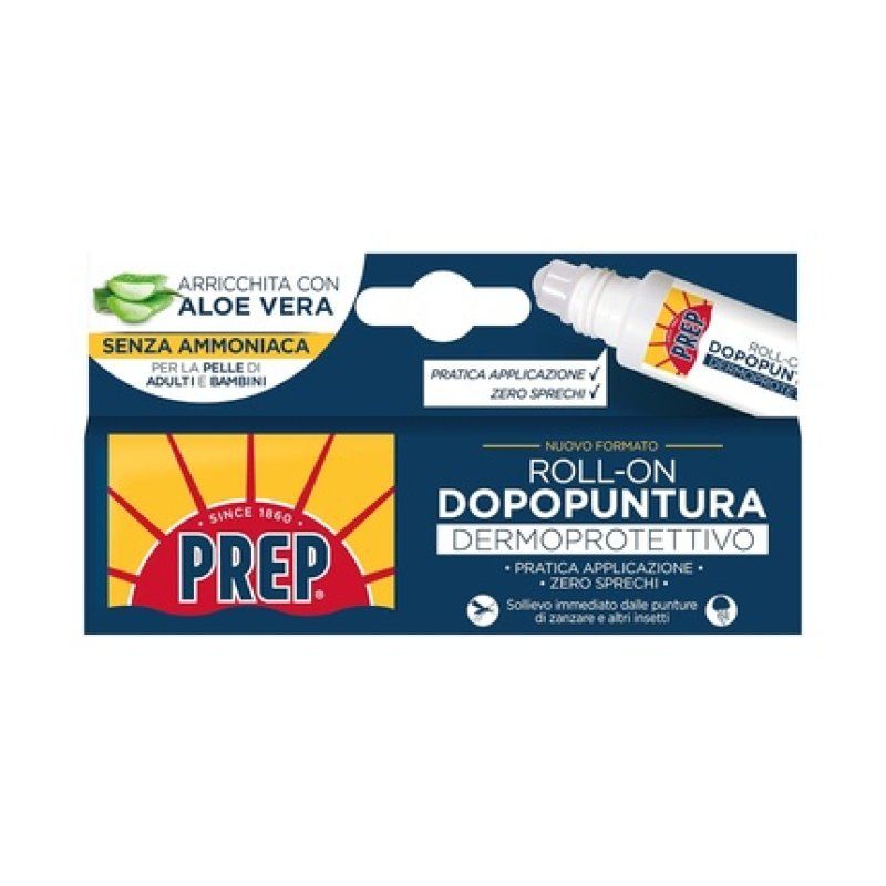 Prep Roll-On Soothing and Moisturizing Stick Immediate Relief from Mosquito Bites Itching Anti-Pruritus Formula