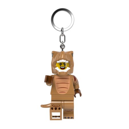 Euromic LEGO Minifigures Keychain Light T-Rex Costume Fan