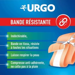 Urgo Robust Cutting Band Fabric Non-Stick Compress