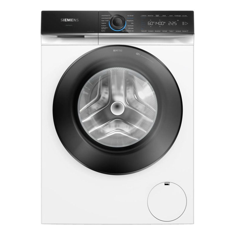 Siemens iQ700 WG44B2071 washing machine Front-load 9 kg 1400 RPM White