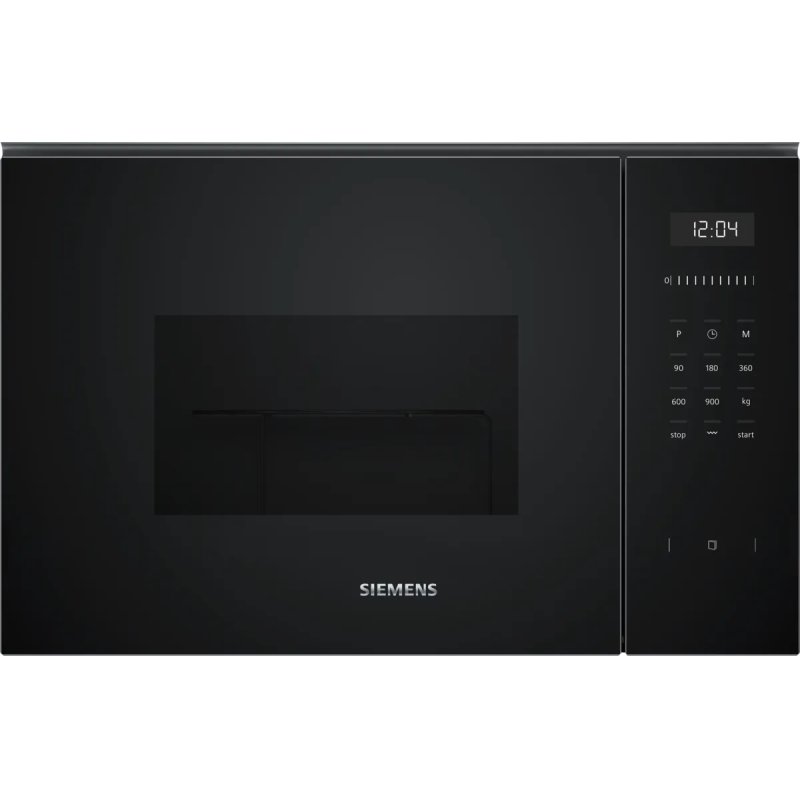 Siemens iQ500 BE555LMB1 micro-onde Noir Micro-ondes grill Intégré 25 L 900 W