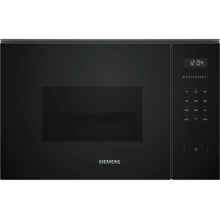 Siemens iQ500 BE555LMB1 microwave Black Grill microwave Built-in 25 L 900 W
