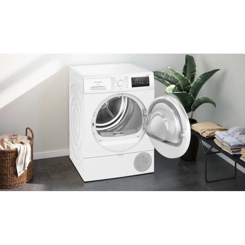 Siemens iQ300 WT43HV04 tumble dryer Freestanding Front-load 8 kg White