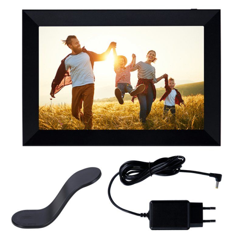 Rollei - Smarter picture frame - 10 Diagonal - WIFI - App Control - Model 103 - 10.1 - black