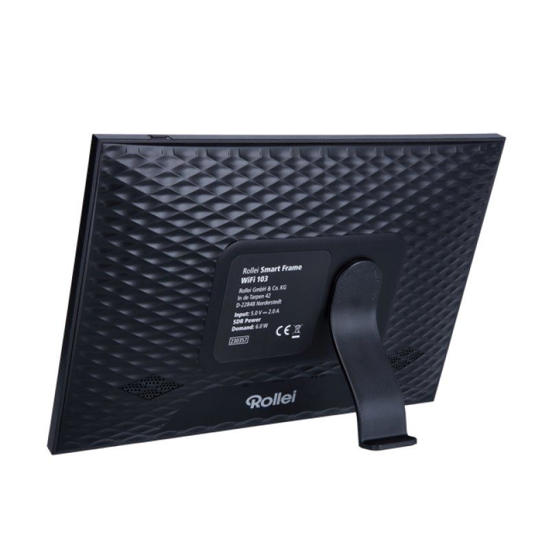 Rollei - Smarter picture frame - 10 Diagonal - WIFI - App Control - Model 103 - 10.1 - black