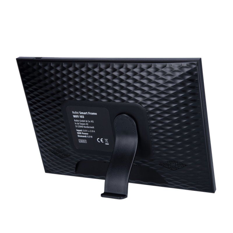 Rollei - Smarter picture frame - 10 Diagonal - WIFI - App Control - Model 103 - 10.1 - black