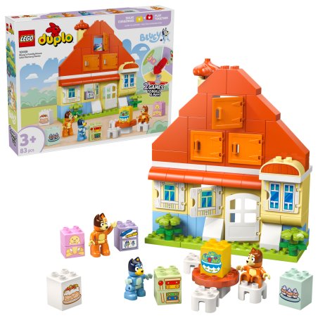 10459 DUPLO Bluey Blueys Familienhaus mit Memory-Spiel