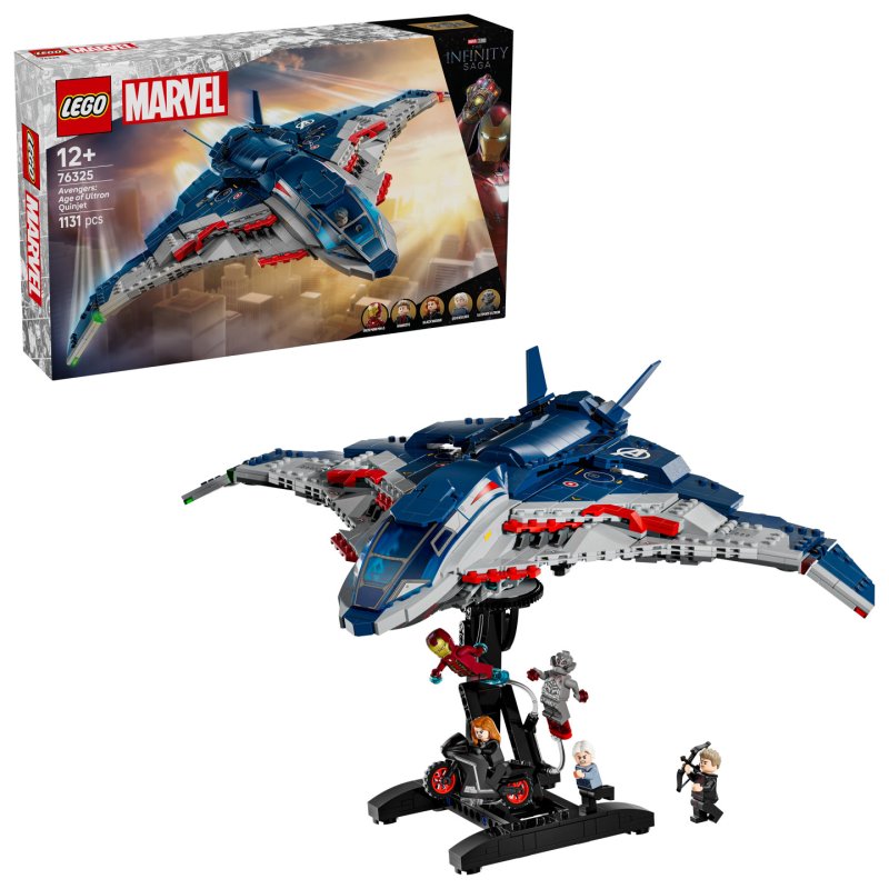 76325 Marvel Super Heroes Avengers: Age of Ultron Quinjet