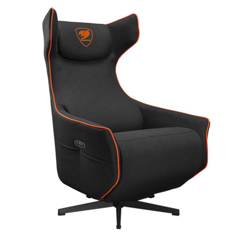 Sofa Cougar Magus (Noir/Orange)