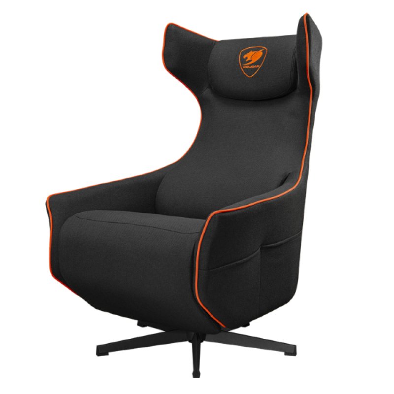Sofa Cougar Magus (Noir/Orange)