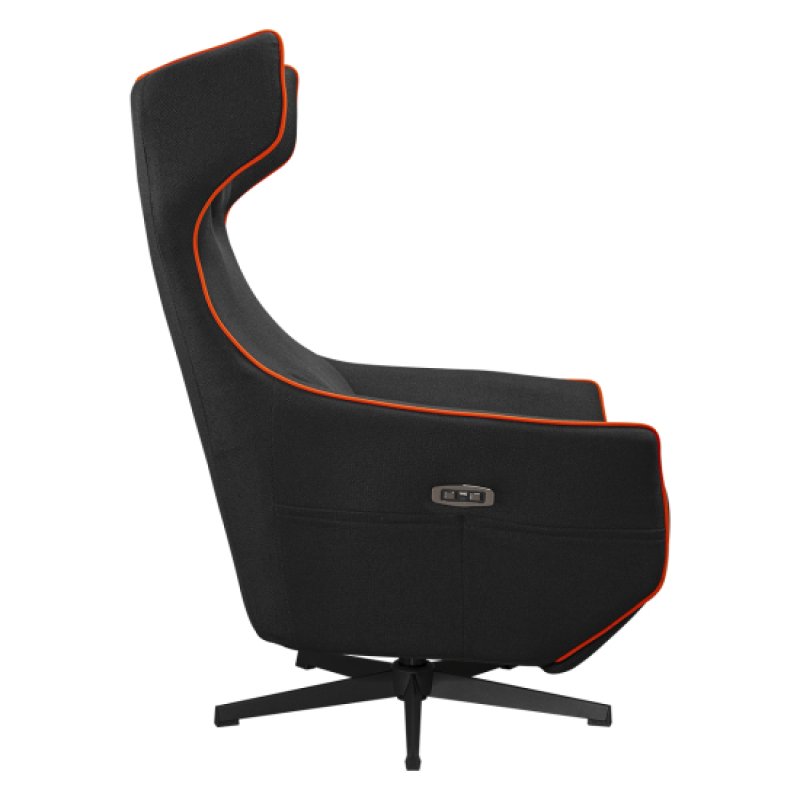 Sofa Cougar Magus (Noir/Orange)