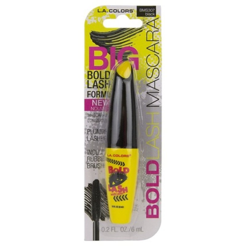 L.A. Colors Bold Lash Mascara Black 0.04 Fluid Ounce