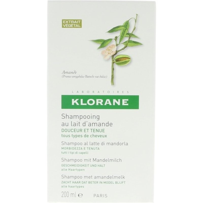 CHAMPÚ A LA LECHE ALMENDRAS 200 ML