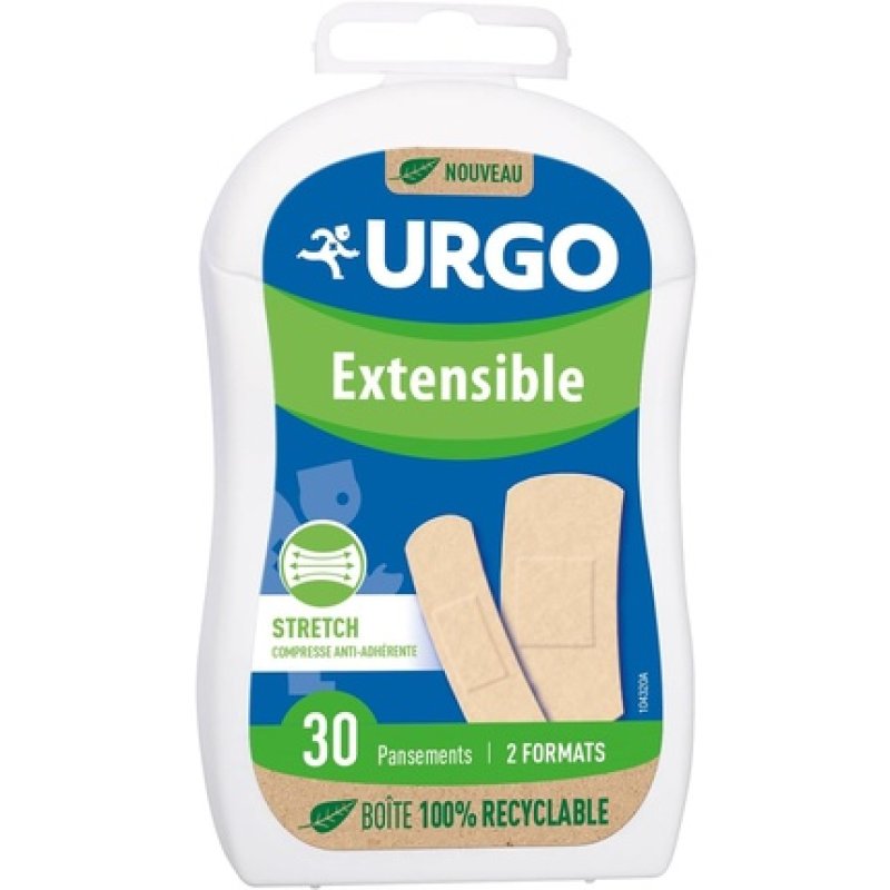 Urgo Stretchy Non-Stick Plasters Box of 30