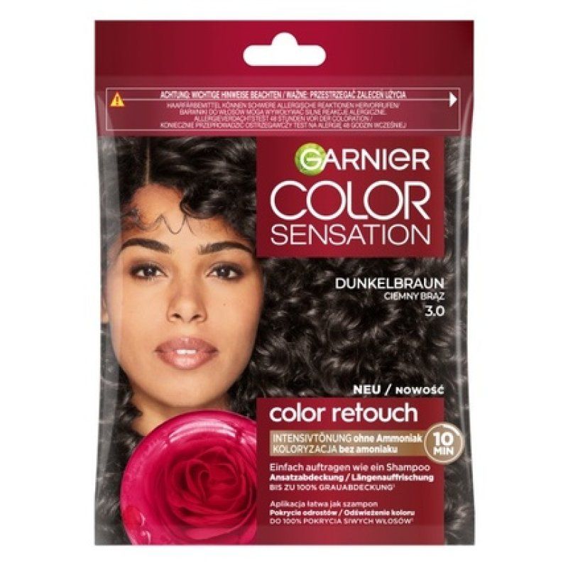Garnier Color Retouch Coloring Shampoo 3.0 Dark Brown
