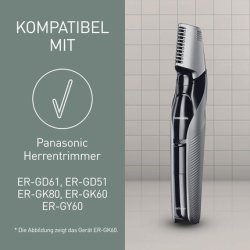 Panasonic WER9500Y1361 Replacement Trimmer Blade for ER-GD61, ER-GD51, ER-GK80, ER-GK60 & ER-GY60 Beard & Body Hair