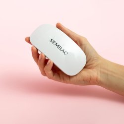 Semilac Travel UV LED Lamp 6W - Foldable Mini Nail Lamp with 60/90 Second Timer
