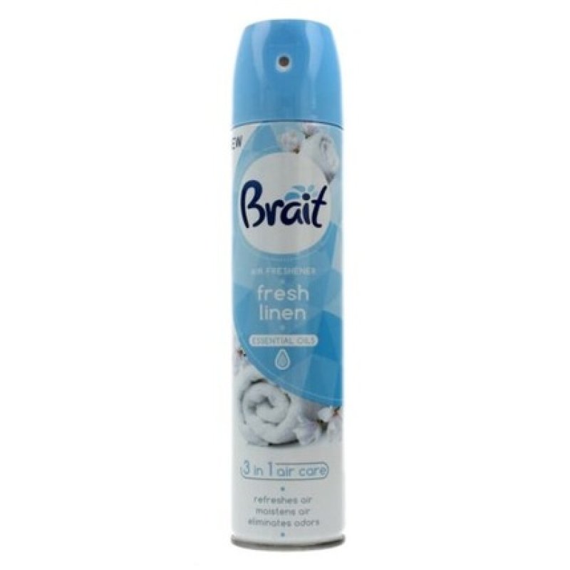 Brait Air Care 3in1 Fresh Linen Classic Air Freshener 300ml