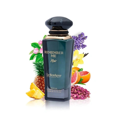Le Bonheur Remember Me Noir Eau De Parfum, Unisex, 100 Ml