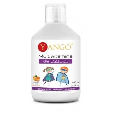 Yango Premium Children's Liquid Multivitamin Mineral Complex - 500ml