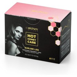 Elchim Hot Honey Care Intensive Conditioning System Sublime Liss Smoothing Box of 12 Refill Treatment Pods