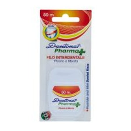 Dentonet Pharma Dental Floss With Fluoride And Mint 50 M