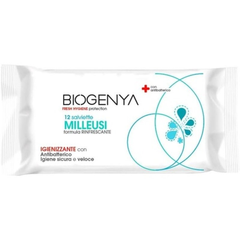 Biogenya Milleusi Antibacterial Sanitizing Wipes