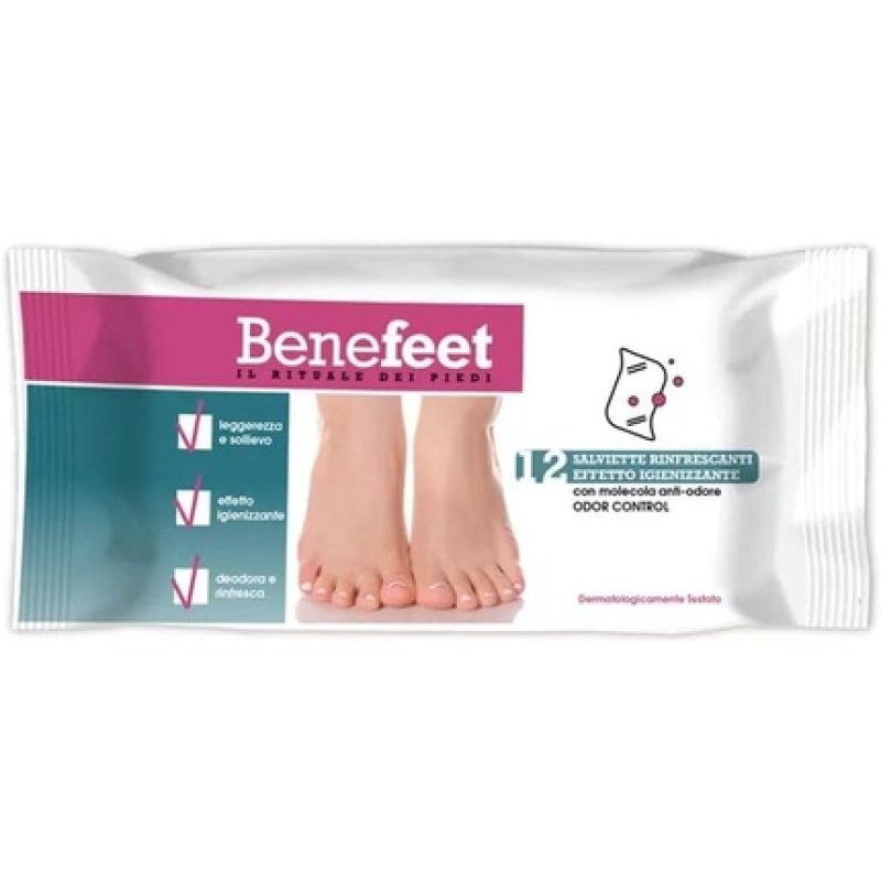 Benefeet Sanitizing Refreshing Wipes
