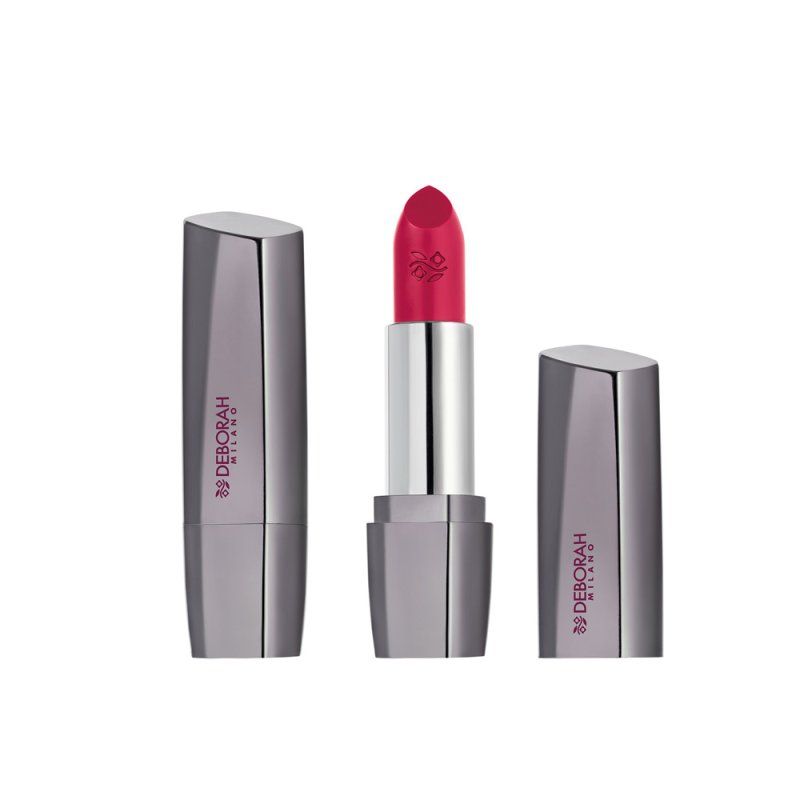 Deborah Milano Milano Red Long Lasting Lipstick 6 Peony Pink Mat, Satin