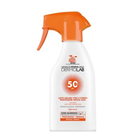 Dermolab Sun Milk Lait de protection solaire Visage et corps 50 Adultes