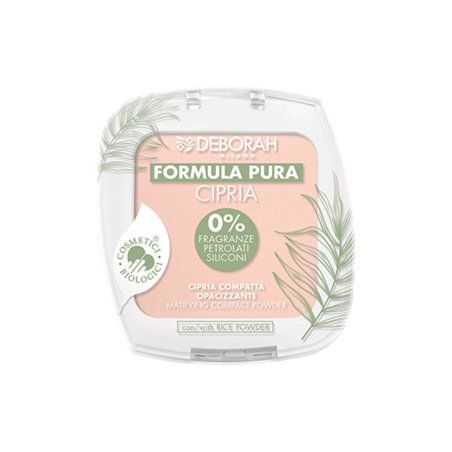 Deborah Milano Formula Pura Organic Face Powder Fair 1 10ml