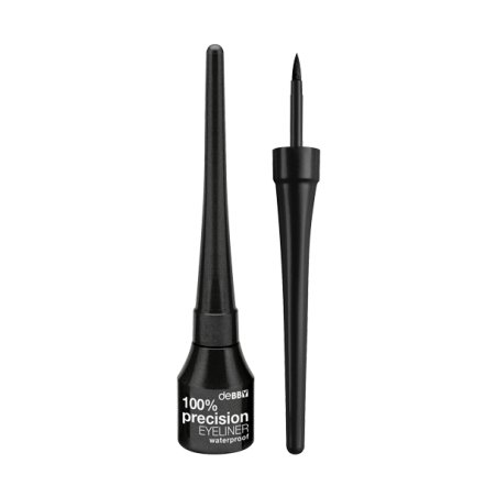 Eyeliner Liquido 100% Precision Water Proof Resistente All'acqua 1 Black