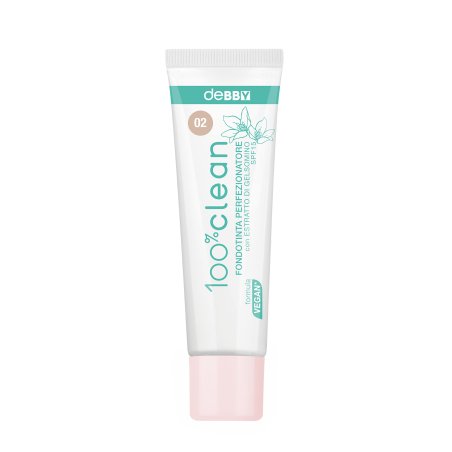 deBBY 100%clean Tube Cream 02 beige