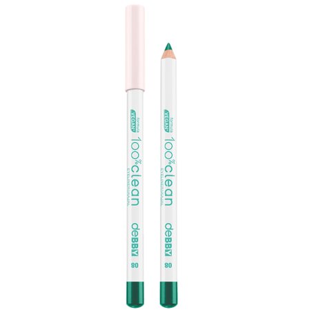 deBBY 100%clean eye pencil Kohl 8 emerald green